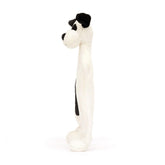 *Jellycat Bashful Black & Cream Puppy Comforter - 11"